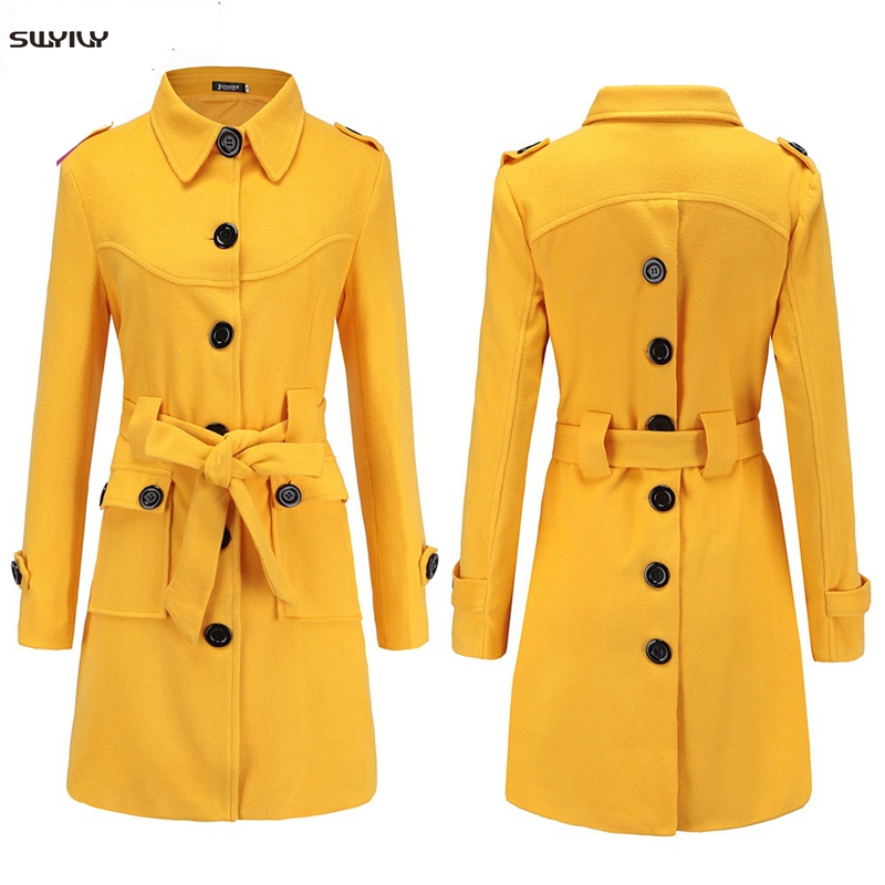 Woman Long Wool Coat Ladies Woman Winter Coats Elegant Women Coats Female Coat Winter Slim Fit Woolen Ladies Jackets от DHgate WW