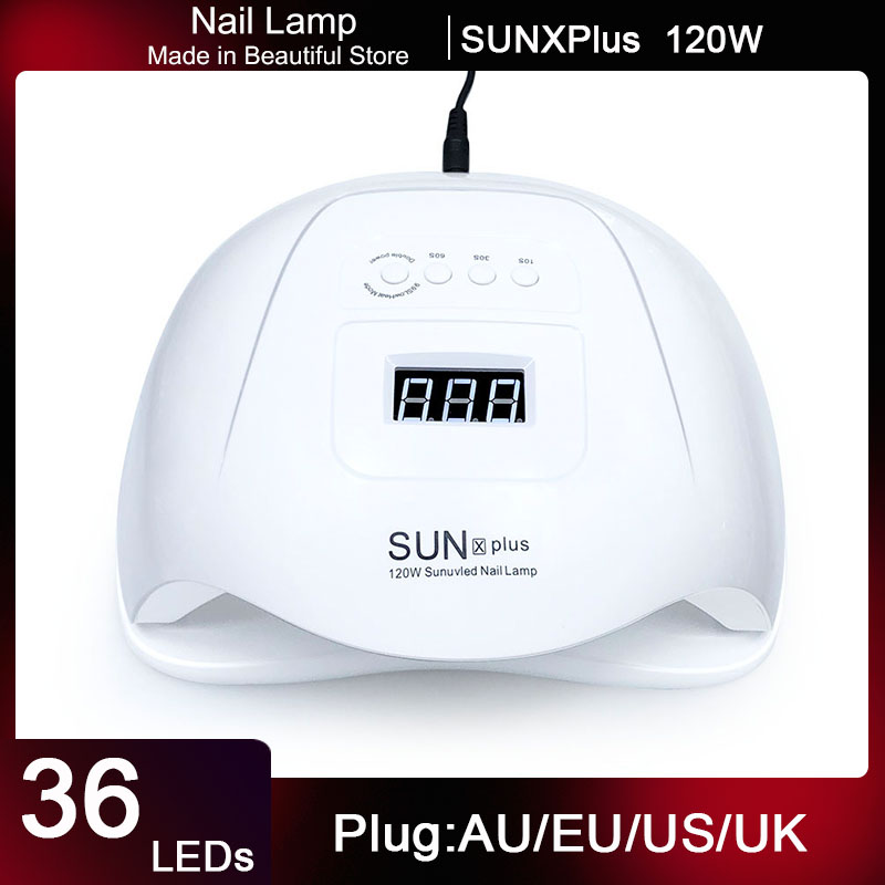 NEW120W UV LED Nail Lamp Nail Dryer Is Suitable For All Gel 36 LED Polished Sunlight lamp 10/30 / 60s Smart Infrared Timer, 120w pink
NEW120W UV LED Nail Lamp Nail Dryer Is Suitable For All Gel 36 LED Polished Sunlight lamp 10/30 / 60s Smart Infrared Timer, 120w pink