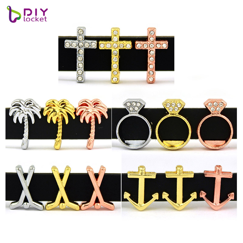 8MM Mix Style Slide Charms (10 pieces/lot) Fit DIY Wristband Belt & Bracelet LSSC343-398, Black
8MM Mix Style Slide Charms (10 pieces/lot) Fit DIY Wristband Belt & Bracelet LSSC343-398, Black