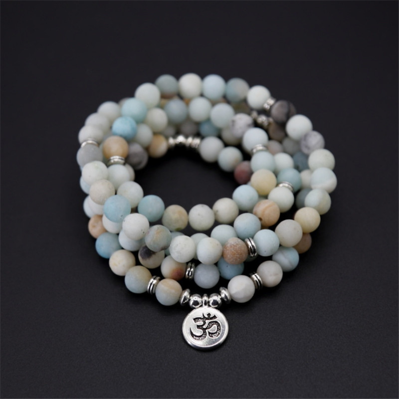 Beaded, Strands Natural Stone Beads Bracelets Elastic Stretchy Mala Yoga Necklace Lava Labradorite Amazonite Lotus OM Charm For Drop
Beaded, Strands Natural Stone Beads Bracelets Elastic Stretchy Mala Yoga Necklace Lava Labradorite Amazonite Lotus OM Charm For Drop