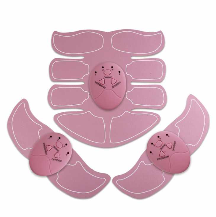 Drop Ship Epack Muscle Stimulator EMS Trainer Wireless Abdominal Muscle Exerciser Training Device Body Slimming Fitness Unisex Beauty Massag