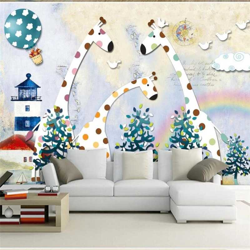 Customized large murals fashion home decoration cartoon elk TV background kid 's room wall paper mural background wallpaper, As pic
Customized large murals fashion home decoration cartoon elk TV background kid 's room wall paper mural background wallpaper, As pic