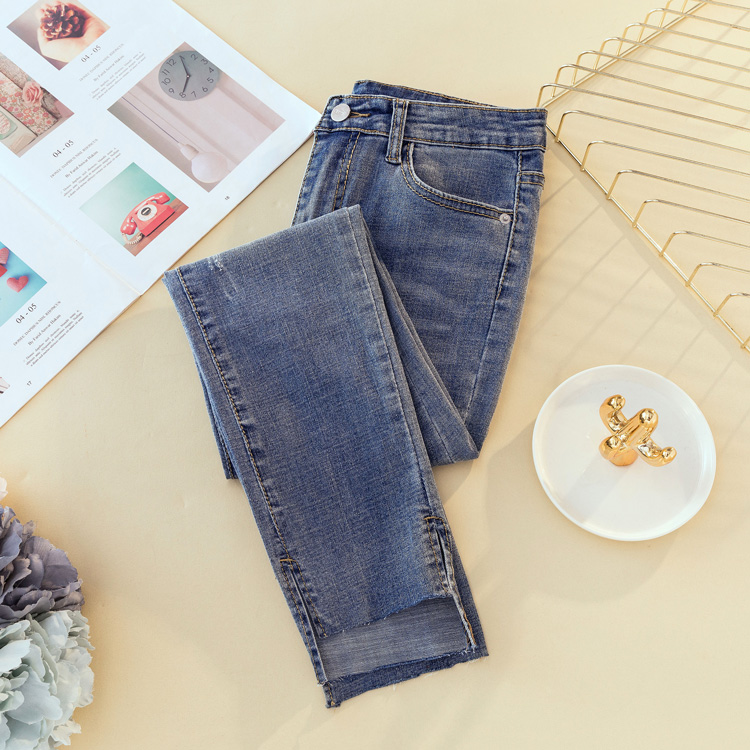 New Blue Woman skinny jeans high waist elastic denim pencil pants for woman 2020 autumn spring korean jean female
New Blue Woman skinny jeans high waist elastic denim pencil pants for woman 2020 autumn spring korean jean female