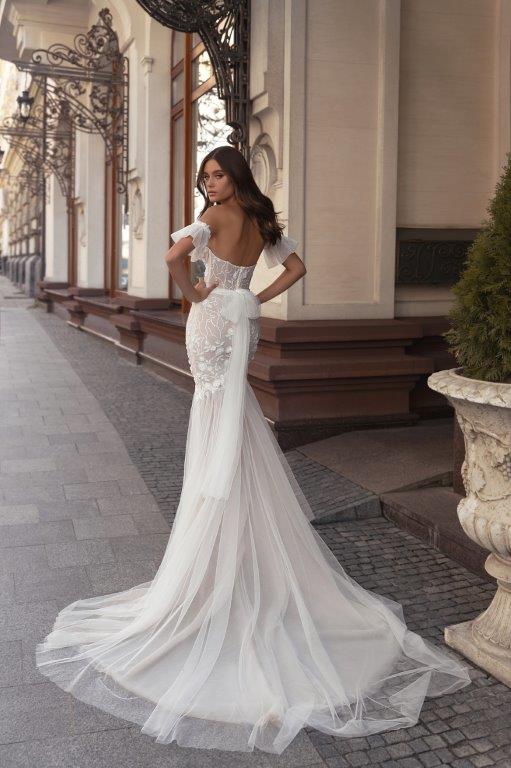julie vino mermaid wedding dresses sweetheart lace appliques sweep train beach wedding dress boho custom made robes de marie