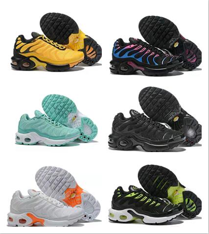 2019 New TN Plus Kids Running Shoes Black White for Boys Girls Tns Designers Sports Sneakers Youth Casual Trainers des chaussures Size 28-35, Black;red
2019 New TN Plus Kids Running Shoes Black White for Boys Girls Tns Designers Sports Sneakers Youth Casual Trainers des chaussures Size 28-35, Black;red