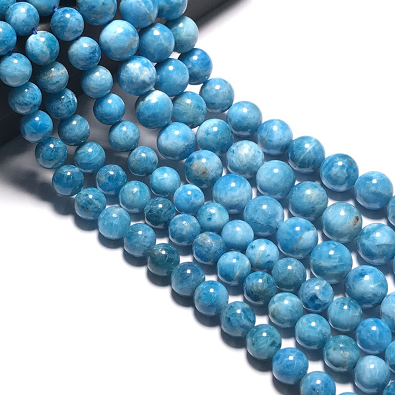 6/8/10/12mm Genuine Natural Larimar Apatite Stone Beads High Quality Round Loose Marine Apatite Beads For Jewelry Making DIY
6/8/10/12mm Genuine Natural Larimar Apatite Stone Beads High Quality Round Loose Marine Apatite Beads For Jewelry Making DIY