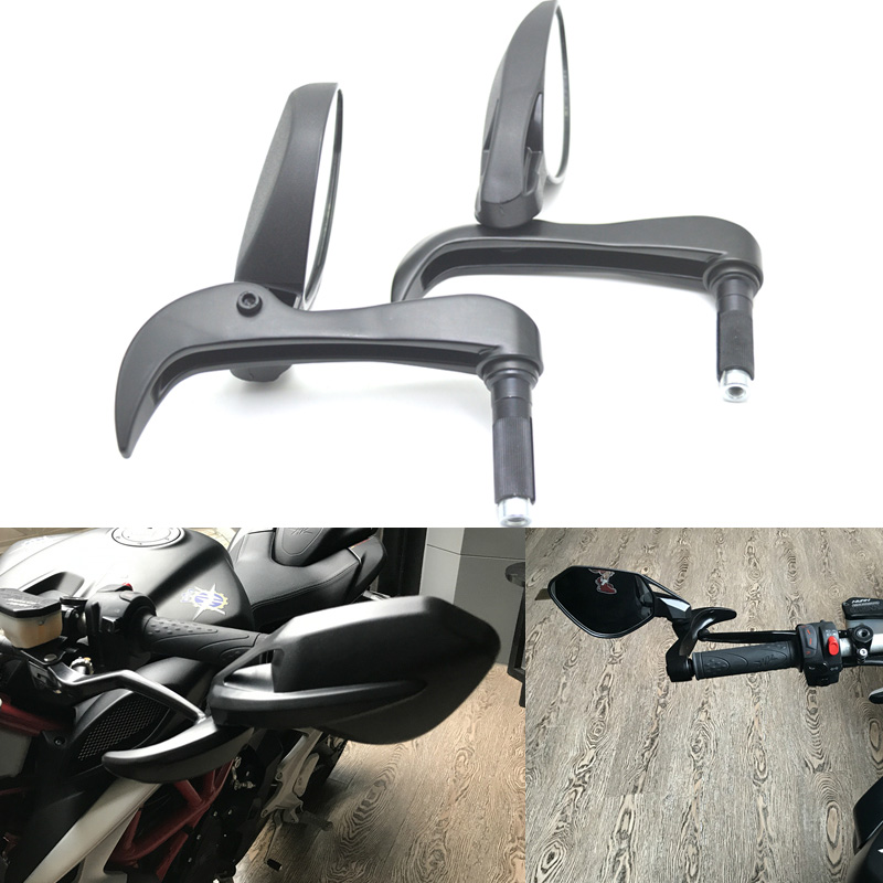 Motorcycle mirror 7/8" 22mm moto handlebar end side rearview mirror for NC700X nc750X CB600F CBR500R/CB500F/X CBR250R
Motorcycle mirror 7/8" 22mm moto handlebar end side rearview mirror for NC700X nc750X CB600F CBR500R/CB500F/X CBR250R