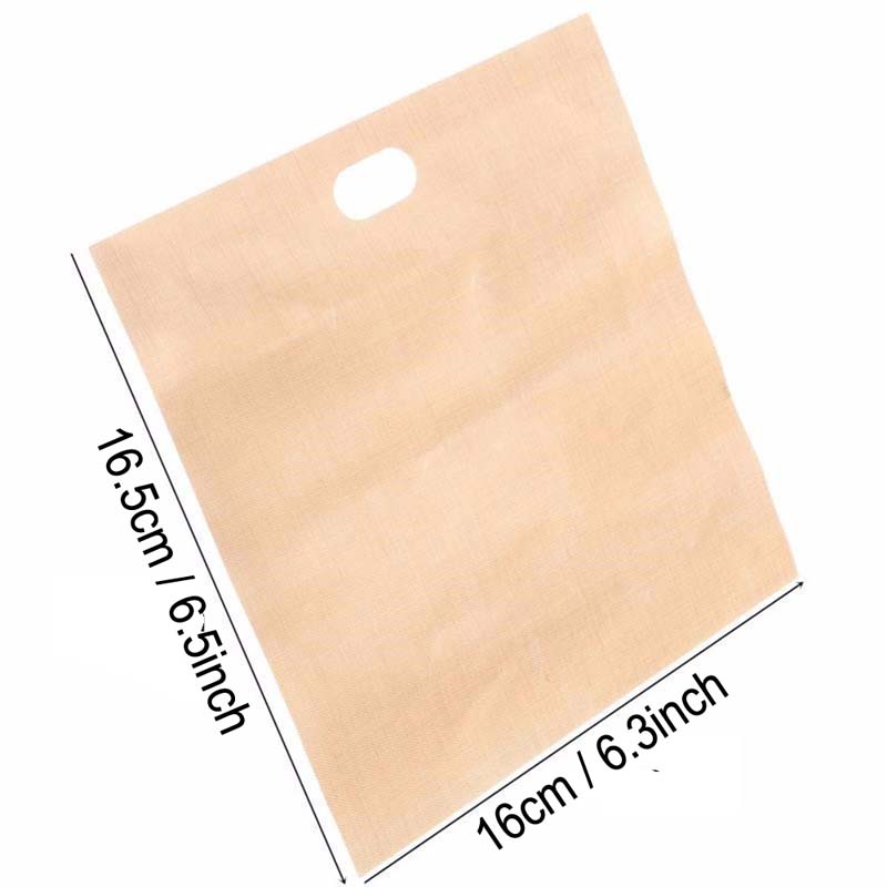 Microwave Heating Toaster Bags Bakeware Grilled Cheese Sandwiches Bag Reusable Non-stick Toasters Bread Packaging Cake Toasts Tools BH3058 TQQ
