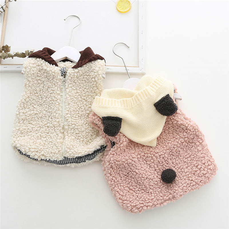 Winter Baby Girls Lamb Fleece Cartoon Hooded Sleeveless Vest Waistcoat Kids Infant Thick Jacket Outerwear Coat, Beige
Winter Baby Girls Lamb Fleece Cartoon Hooded Sleeveless Vest Waistcoat Kids Infant Thick Jacket Outerwear Coat, Beige