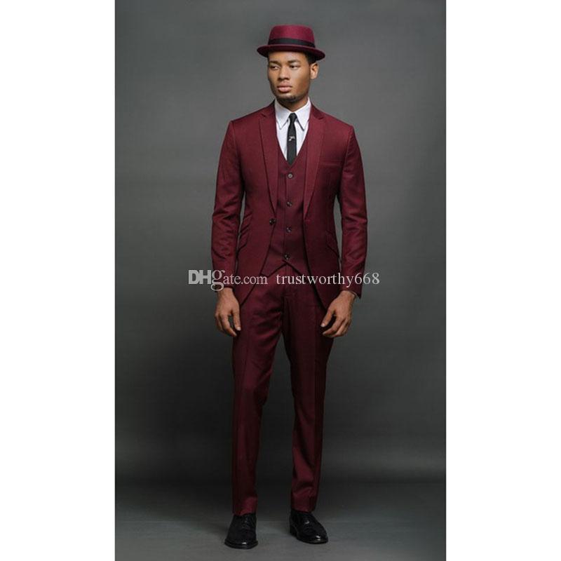 New Arrival One Button Groomsmen Notch Lapel Groom Tuxedos Men Suits Wedding/Prom Best Man Blazer ( Jacket+Pants+Vest+Tie) AA91, Same as image
New Arrival One Button Groomsmen Notch Lapel Groom Tuxedos Men Suits Wedding/Prom Best Man Blazer ( Jacket+Pants+Vest+Tie) AA91, Same as image