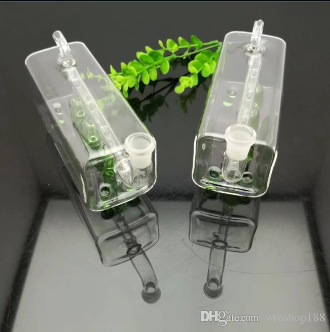 Square tube three column glass filter water bottle Pipes Smoking Glass Bongs Glass Bubblers For Smoking Pipe Mix Colors
Square tube three column glass filter water bottle Pipes Smoking Glass Bongs Glass Bubblers For Smoking Pipe Mix Colors