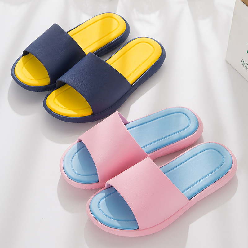 Slippers Ms. Summer Shower Bathroom Home Thick Anti-Slip Soft Indoor Male Sandals and Slippers 2020 New Wear-Resistant, Black
Slippers Ms. Summer Shower Bathroom Home Thick Anti-Slip Soft Indoor Male Sandals and Slippers 2020 New Wear-Resistant, Black