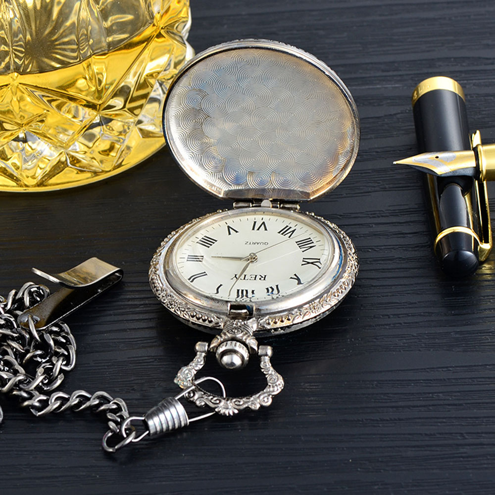 Watch Manufacturers Spot Wholesale Large Men's Pocket Watch Men's Watch, Slivery;brown
Watch Manufacturers Spot Wholesale Large Men's Pocket Watch Men's Watch, Slivery;brown