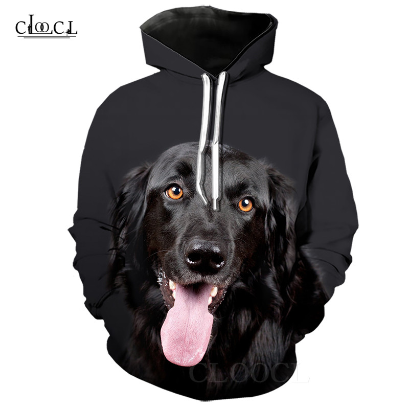 Hip Hop Mens Hoodies 3D Print Cute Puppy Long Sleeve Hooded Sweatshirts Cool Animal Dog Hoodie Fashion Streetwear Hoody Pullover