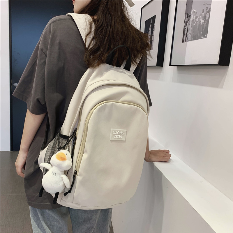 Waterproof canvas backpacks for women Solid color large capacity bookbag school bags for teenage girls ladie teavel bags mochila, Black
Waterproof canvas backpacks for women Solid color large capacity bookbag school bags for teenage girls ladie teavel bags mochila, Black