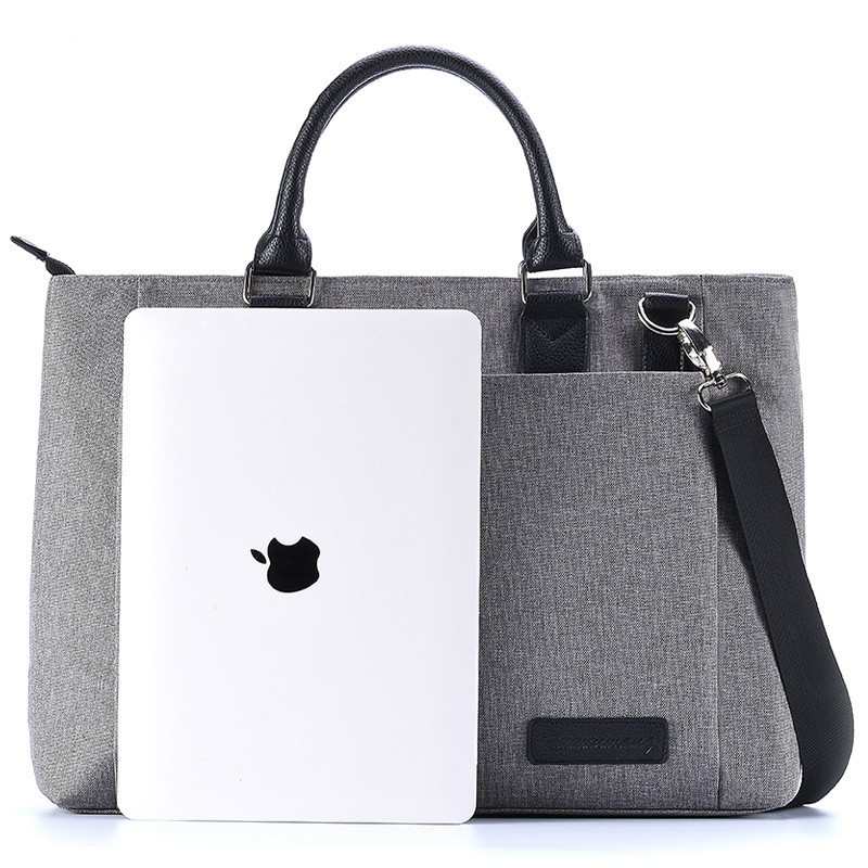 Oyixinger High Quality And Simplicity Business Bags Men Briefcase Laptop Bag File Package Nylon Women Office Handbag Work Bags CJ191210