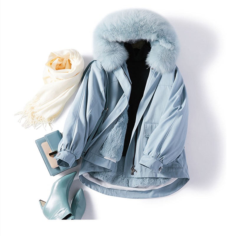Parkas Women Newest Hooded fur collar fur coat Ladies Winter Coat Casual loose liner jacket Natural, Beige
Parkas Women Newest Hooded fur collar fur coat Ladies Winter Coat Casual loose liner jacket Natural, Beige