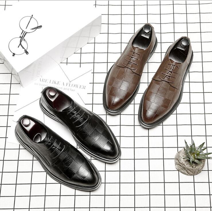 2019 Mens Wedding S 18ss Designers Genuine Leather Shoes Men Formal Elevator Shoes for Men Leather Dress Shoes Pointed Toe Height Increasing
2019 Mens Wedding S 18ss Designers Genuine Leather Shoes Men Formal Elevator Shoes for Men Leather Dress Shoes Pointed Toe Height Increasing