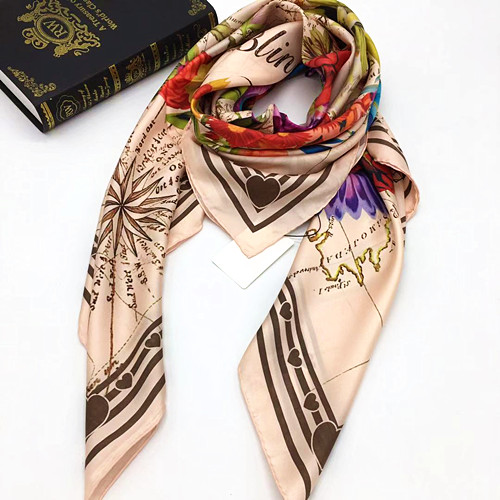Wholesale- design women's square scarf 100% silk material good quality pink color print letters flowers pattern size 130cm - 130cm, Blue;gray
Wholesale- design women's square scarf 100% silk material good quality pink color print letters flowers pattern size 130cm - 130cm, Blue;gray