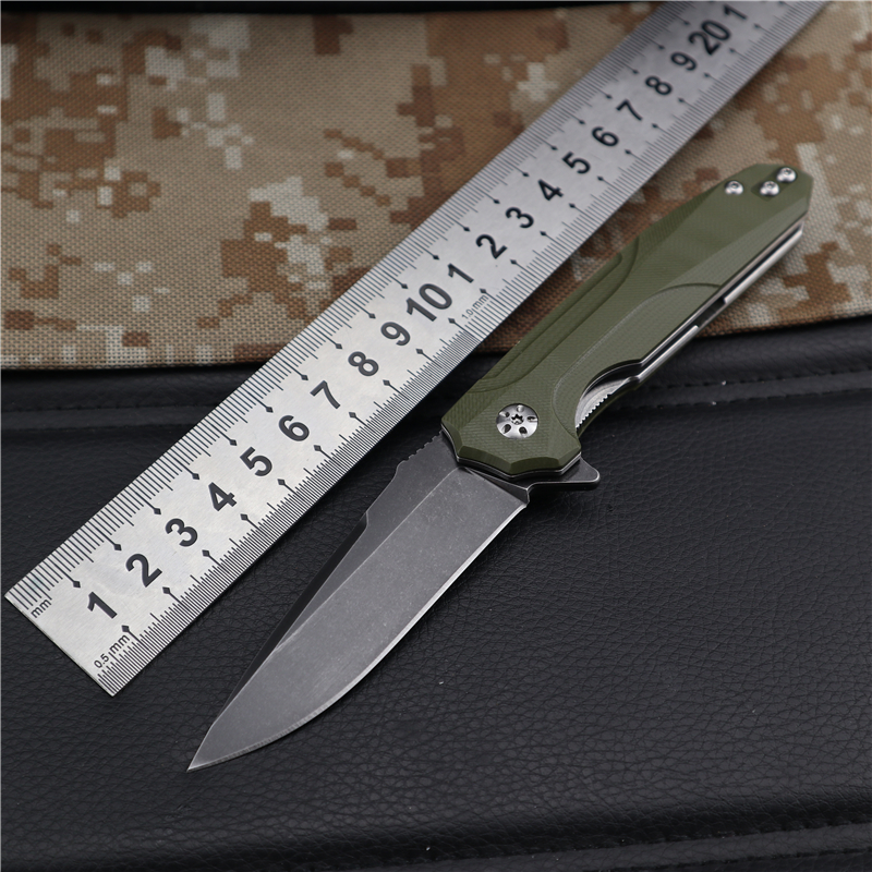 TIGEND Knife CF1818 Pocket Fold Knife D2 Satin Blade G10 handle EDC Outdoor Camping Fishing Hunter folding tactical knife
TIGEND Knife CF1818 Pocket Fold Knife D2 Satin Blade G10 handle EDC Outdoor Camping Fishing Hunter folding tactical knife