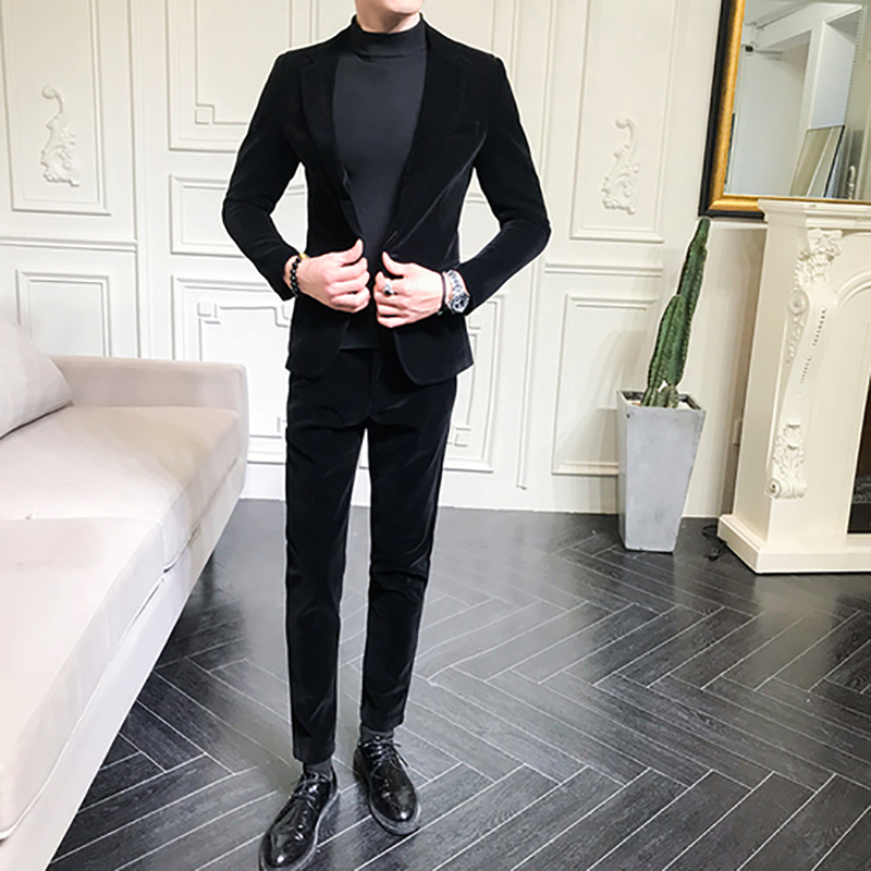 Red Suits Mens Luxury Wedding Suits For Mens Velvet Mariage Blackish Green Elegant Dress Flannel 2020 costumes 2 pcs, Gray
Red Suits Mens Luxury Wedding Suits For Mens Velvet Mariage Blackish Green Elegant Dress Flannel 2020 costumes 2 pcs, Gray