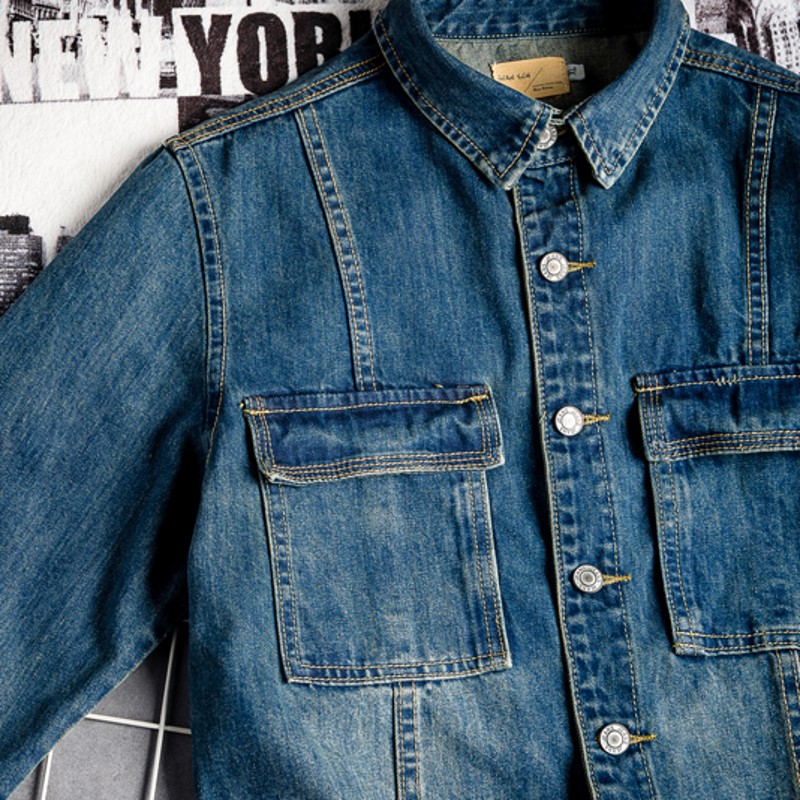 Men's Jeans Spring Fall Mens Vintage Detachable Denim Cargo Overalls HipHop Long Sleeve Tops Straight Pants Big Size Rompers Male Jumpsuit