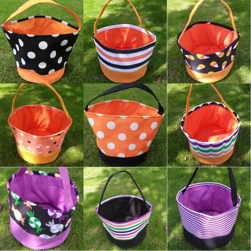 Halloween Party Bucket Polka Dot Bat Striped Polyester Candy Collection Bag 12 Designs Trick or Treat Pumpkin Bags
Halloween Party Bucket Polka Dot Bat Striped Polyester Candy Collection Bag 12 Designs Trick or Treat Pumpkin Bags