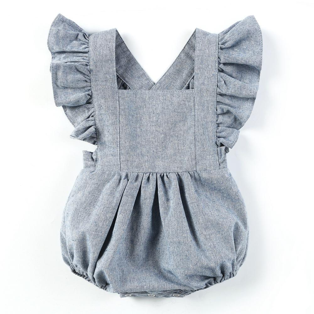 2019 New Arrival kids Clothes Climbing Clothes Baby Girls Ruffle Sleeve Dress Children Vest Onesies Clothing, #1
2019 New Arrival kids Clothes Climbing Clothes Baby Girls Ruffle Sleeve Dress Children Vest Onesies Clothing, #1