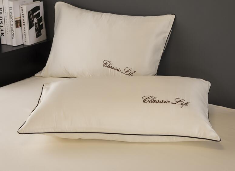 TWO Side 100% Mulberry Silk Pillowcases Envelope Pure Silk Pillow Case Pillowcase for Healthy Sleep Multicolor 48x74cm