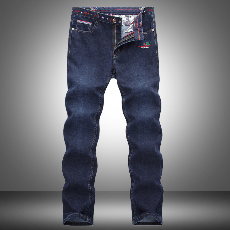 Hot Business Solid Thin Casual Pants Slim Elastic Zipper Men Classic Straight Denim Male 2020 Brand New Fashion Trousers, Color 911 thick
Hot Business Solid Thin Casual Pants Slim Elastic Zipper Men Classic Straight Denim Male 2020 Brand New Fashion Trousers, Color 911 thick