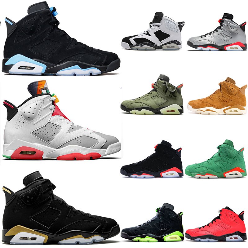 DMP 2020 Jumpman Hare 6 mens basketball shoes Travis Scott 6s Black Infrared top mens Sports sneakers size 13, 12 alternate 40-47
DMP 2020 Jumpman Hare 6 mens basketball shoes Travis Scott 6s Black Infrared top mens Sports sneakers size 13, 12 alternate 40-47