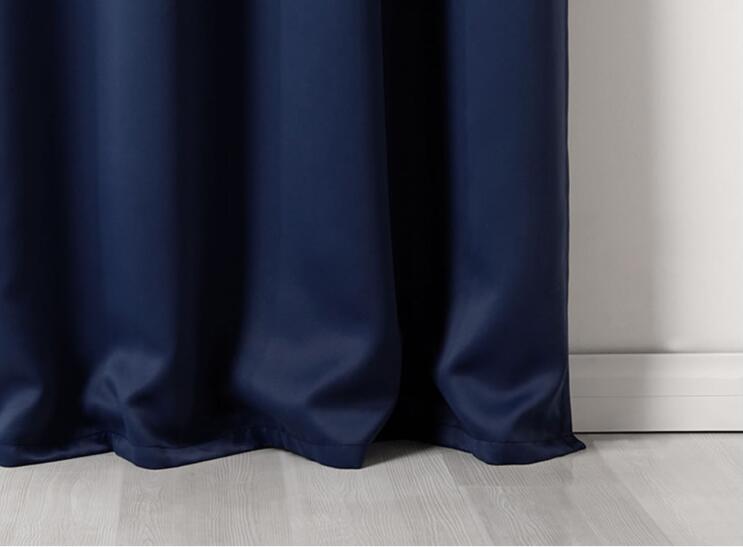 Modern blackout curtain for window treatment blinds finished drapes