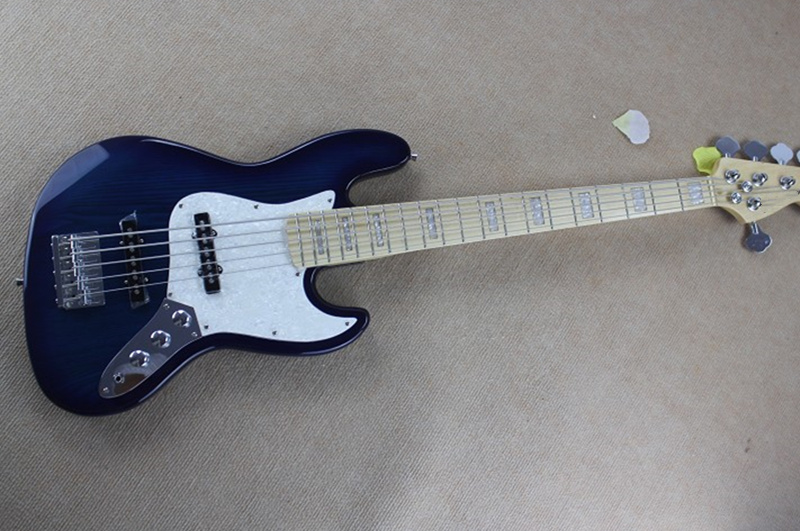free shipping jazz bass guitar,5 string electric bass ,blue bass,ASH wood body, maple fretboard with white shell inlay,chrome hardware
free shipping jazz bass guitar,5 string electric bass ,blue bass,ASH wood body, maple fretboard with white shell inlay,chrome hardware