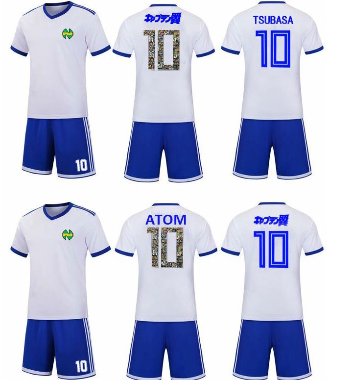 Men Euro size!Camisetas Maillot de Foot Three lines Captain Ozora Tsubasa kits Oliver Atom y benji soccer jerseys Atton t-shirt set, As picture
Men Euro size!Camisetas Maillot de Foot Three lines Captain Ozora Tsubasa kits Oliver Atom y benji soccer jerseys Atton t-shirt set, As picture