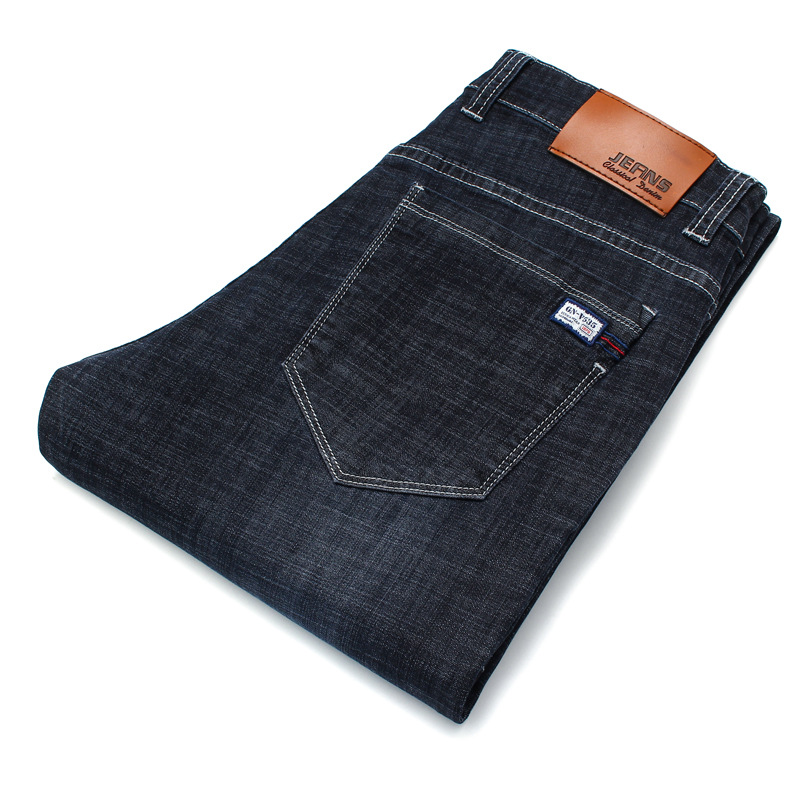 2019 Men Spring Summer Biker Jeans Skinny Black Blue Denim Straight Pants for Male Slim Fit Hip Hop Jeans Plus Size