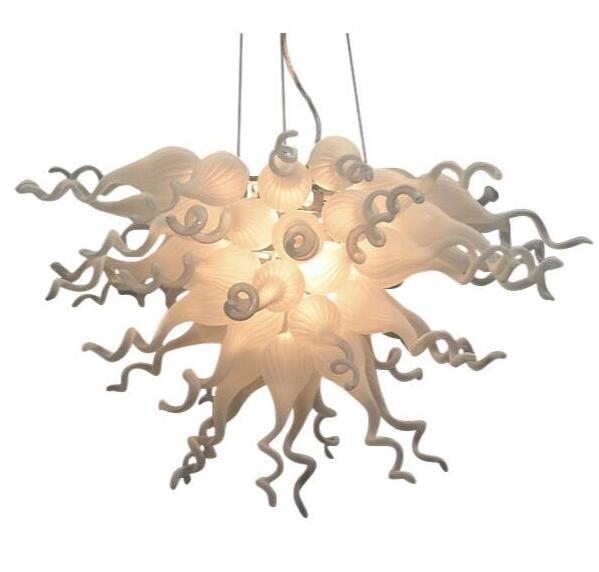 Lamps Frosted White Chandeliers Hand Blown-Glass Chandelier Pendant Light Living Room Glass Art Modern Lights
Lamps Frosted White Chandeliers Hand Blown-Glass Chandelier Pendant Light Living Room Glass Art Modern Lights