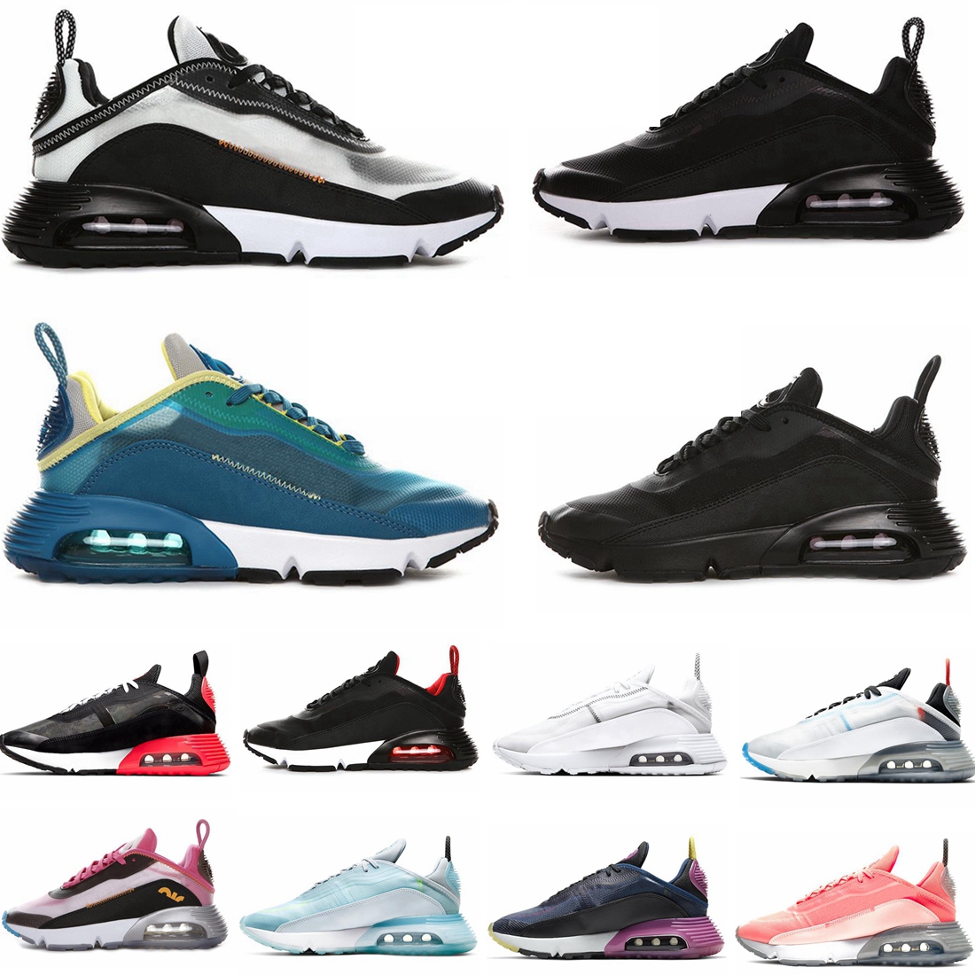 2090 Running Shoes For Men Women Pure Platinum Duck Camo Bred Triple Black White Sports Trainers Sneakers Size 36-45, 11
2090 Running Shoes For Men Women Pure Platinum Duck Camo Bred Triple Black White Sports Trainers Sneakers Size 36-45, 11