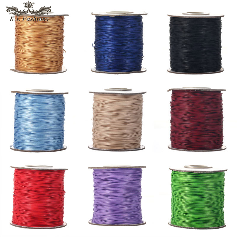 Korea 0.5 mm 91 Meters Thread Polyester Cord Beading Waxed String Rope for Jewelry Making Accessories Bracelet Necklace DIY Macrame Thread
Korea 0.5 mm 91 Meters Thread Polyester Cord Beading Waxed String Rope for Jewelry Making Accessories Bracelet Necklace DIY Macrame Thread