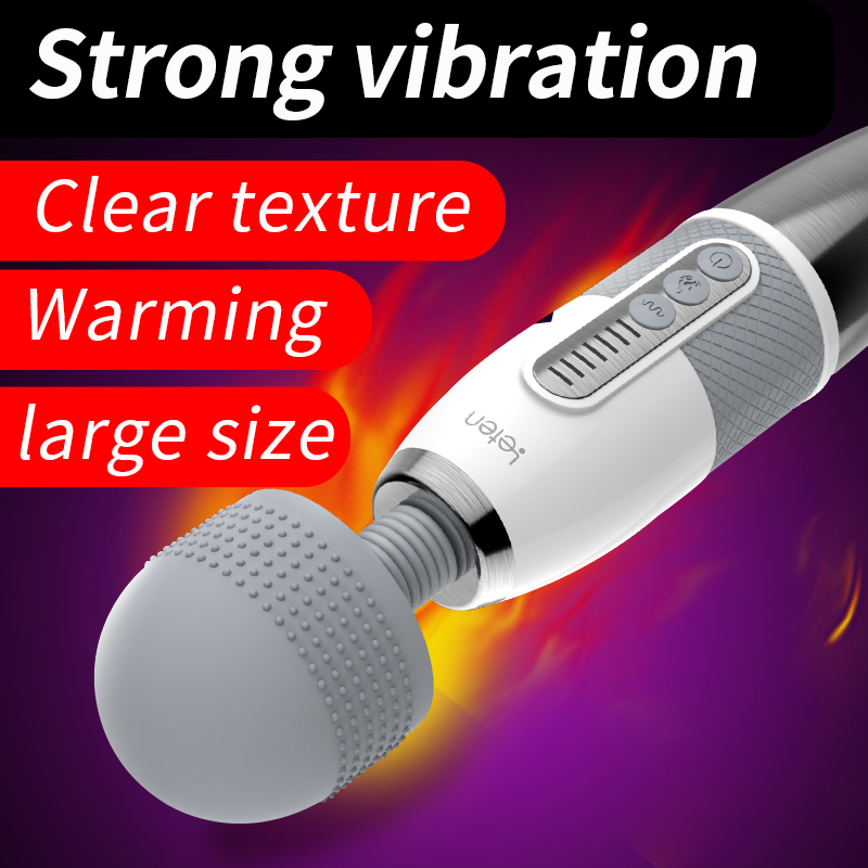 Bodypro Leten Upgrade Powerful Vibrator for women Big Head Magic AV Wand Body Massager Clitoris Stimulate Female Adult Sex Toys Y200409