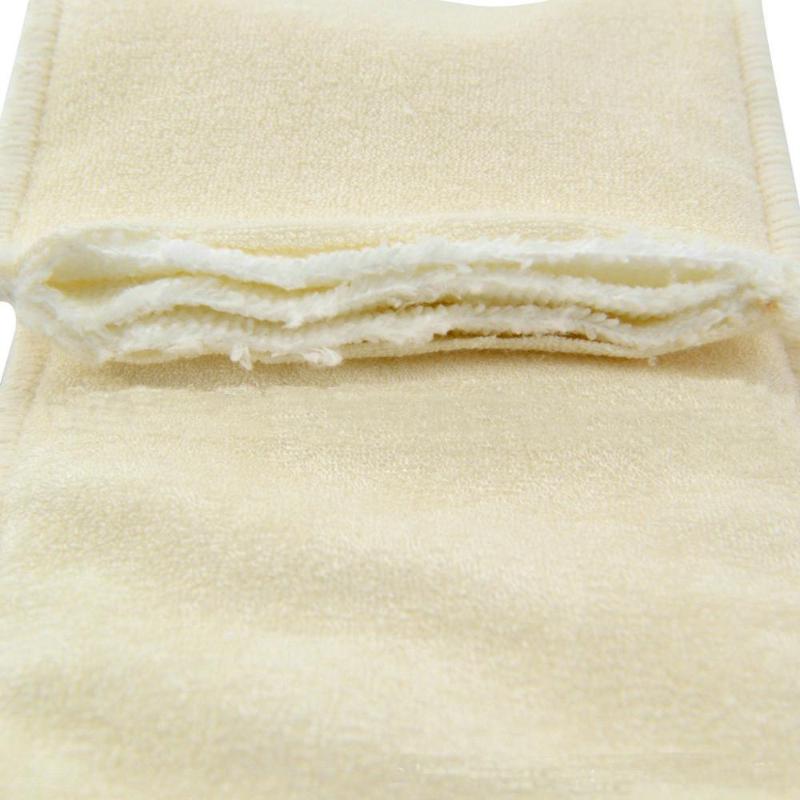 5 Pieces of Five layers of bamboo fiber diapers Dry deodorant baby diapers Bamboo fiber Urine pad, Creamy-white 
5 Pieces of Five layers of bamboo fiber diapers Dry deodorant baby diapers Bamboo fiber Urine pad, Creamy-white