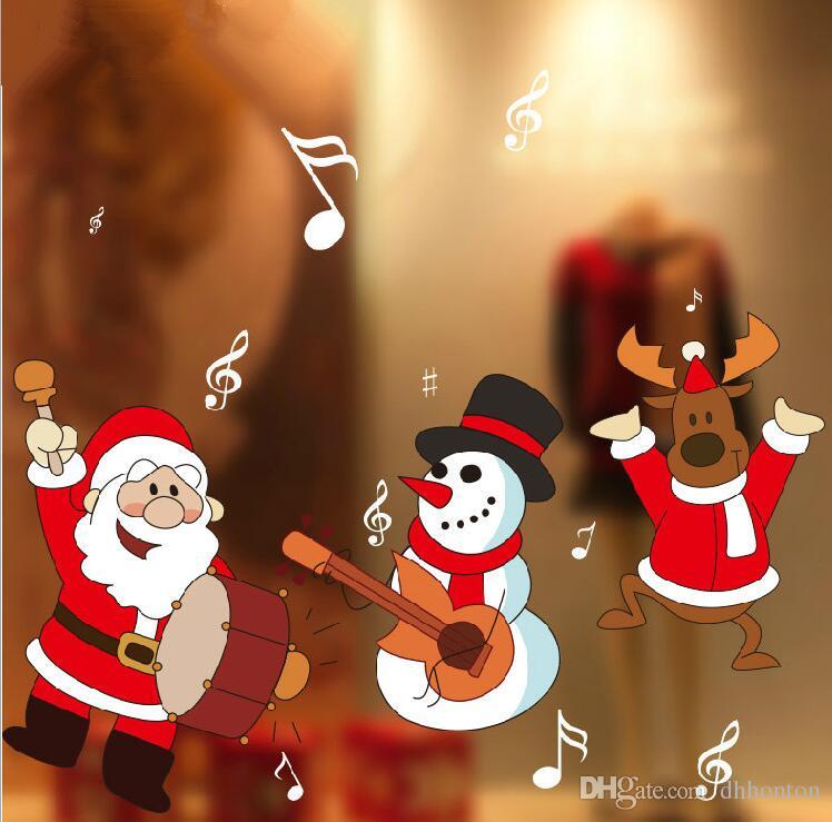 Christmas window stickers Snowflake Santa reindeer display without glue electrostatic incognito Marry Wall Stic
Christmas window stickers Snowflake Santa reindeer display without glue electrostatic incognito Marry Wall Stic