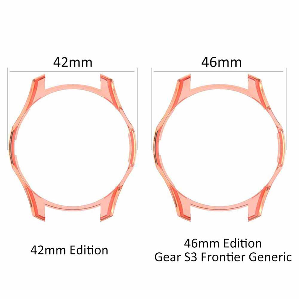 Ultra-thin Soft TPU Protection Silicone Watch Case Cover For Samsung Gear S3 Frontier Watachband Sporting Goods Accessories free shipping