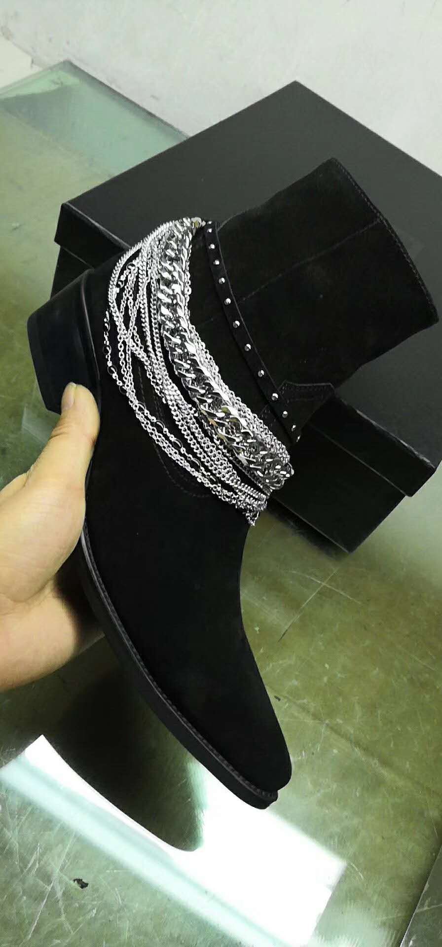 New list high quality genuine leather half boots fashion casual full grain leather shoes factory outet sl personality ankle boots