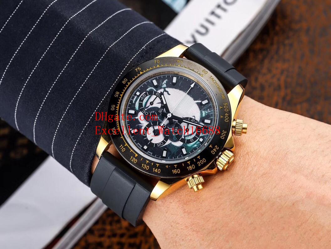 8 Hot Sell The New Mens watches 40 mm 116503 116508 116519 116500LN Stainless Steel Case VK Quartz Chronograph Working Rubber Strap Mens W
8 Hot Sell The New Mens watches 40 mm 116503 116508 116519 116500LN Stainless Steel Case VK Quartz Chronograph Working Rubber Strap Mens W