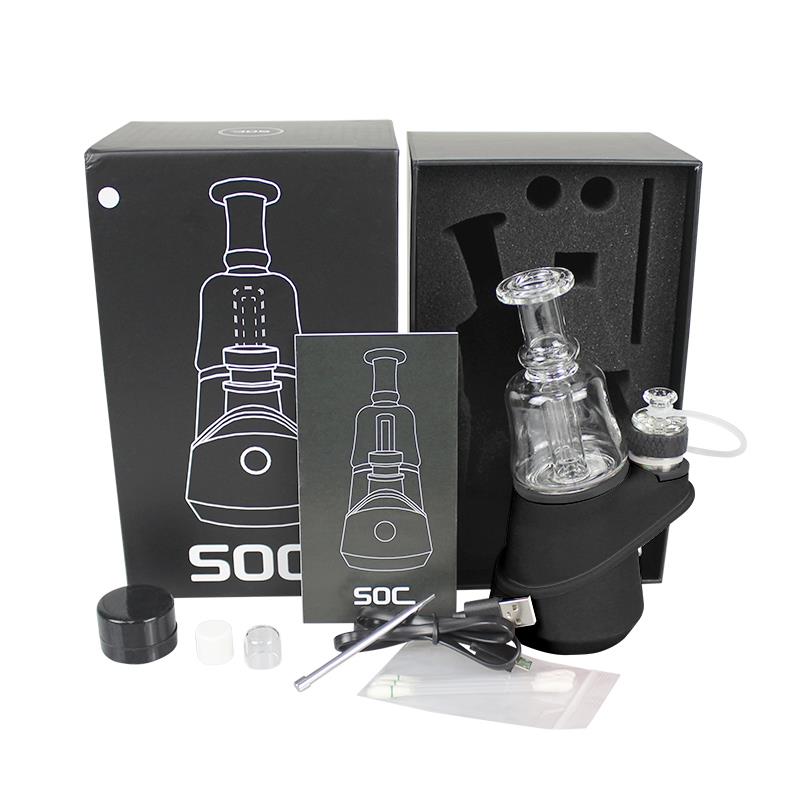 Min.1set Authentic SOC Enail Starter Kit 2600mah TC Vape Mod With Wax Atomizer Concentrate Shatter Budder Dabber Rig, Random colors
Min.1set Authentic SOC Enail Starter Kit 2600mah TC Vape Mod With Wax Atomizer Concentrate Shatter Budder Dabber Rig, Random colors