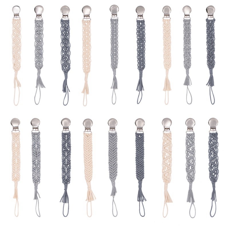 Weave Baby Pacifier Clip Chain Dummy Holder for Nipples Infant Kids Pacifier Clips Holder Cotton for Nipples
Weave Baby Pacifier Clip Chain Dummy Holder for Nipples Infant Kids Pacifier Clips Holder Cotton for Nipples