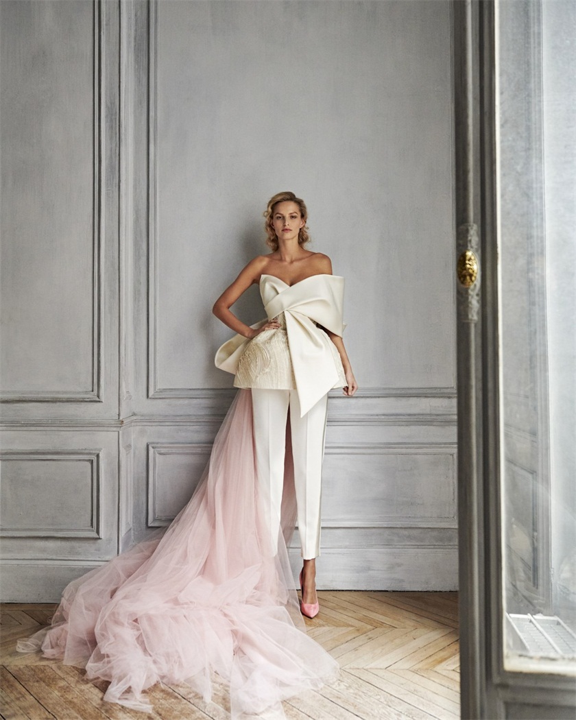 azziandosta evening dress sweetheart satin embroidery with detachable train prom gown pleats custom made formal party dress