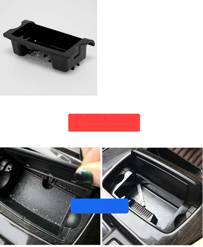 Automobile Ashtrays Black Car Center Console Ashtray Assembly Ash Box Cover For BMW 5 Series F10 F18