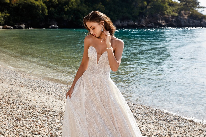eddy k wedding dresses sweetheart backless lace bridal gowns abiti da sposa boho a line wedding dress cheap