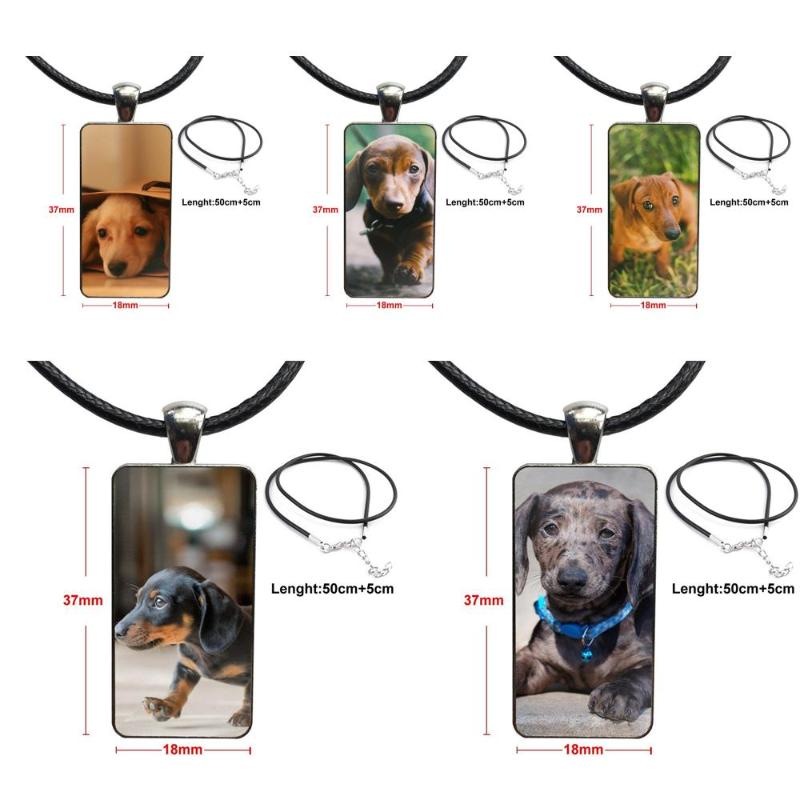For Women Party Necklace Fashion Long Chain With Rectangle Necklace Jewelry Cute Dachshund Doberman Dog
For Women Party Necklace Fashion Long Chain With Rectangle Necklace Jewelry Cute Dachshund Doberman Dog